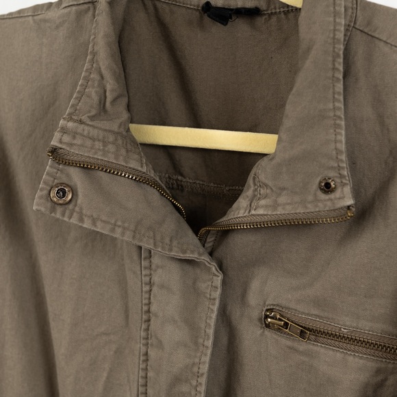Anthropologie E hanger army green jacket size L - Picture 3 of 16